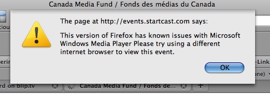 Not with Firefox